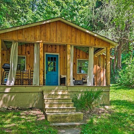 Cozy And Charming Asheville Cabin 5 Mi To Downtown! Vila Exterior foto