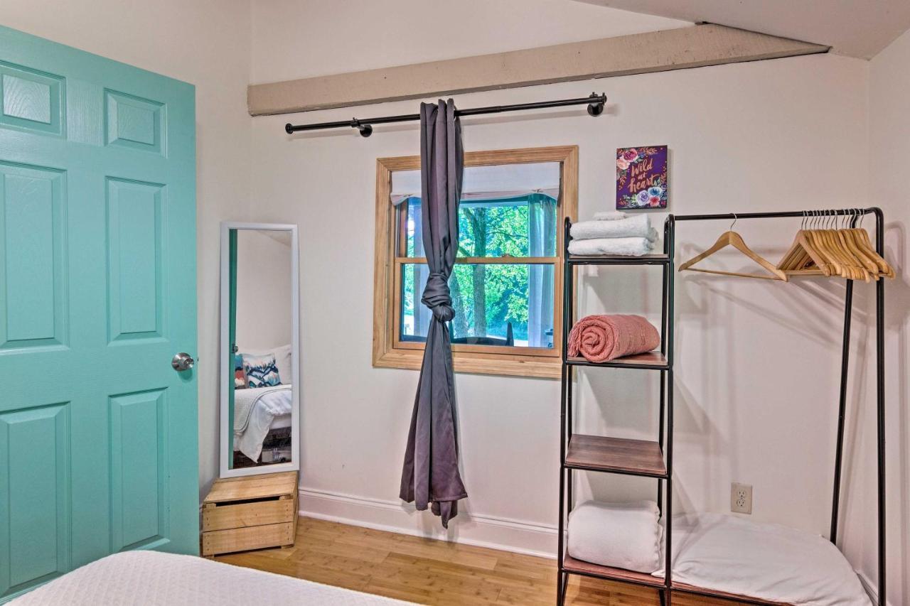 Cozy And Charming Asheville Cabin 5 Mi To Downtown! Vila Exterior foto