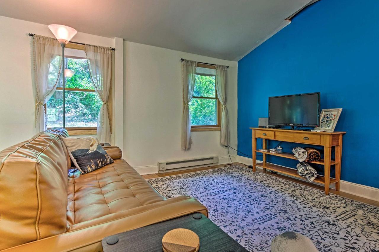 Cozy And Charming Asheville Cabin 5 Mi To Downtown! Vila Exterior foto