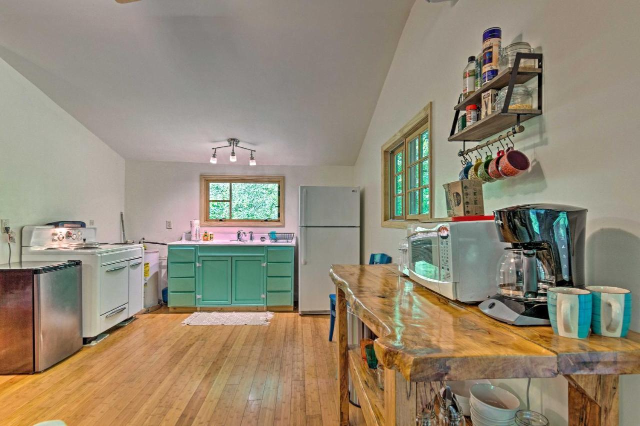 Cozy And Charming Asheville Cabin 5 Mi To Downtown! Vila Exterior foto