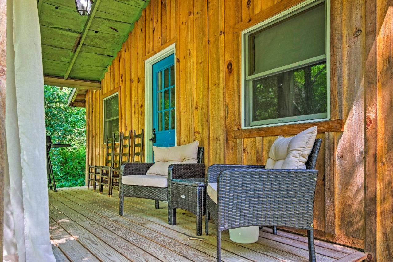 Cozy And Charming Asheville Cabin 5 Mi To Downtown! Vila Exterior foto