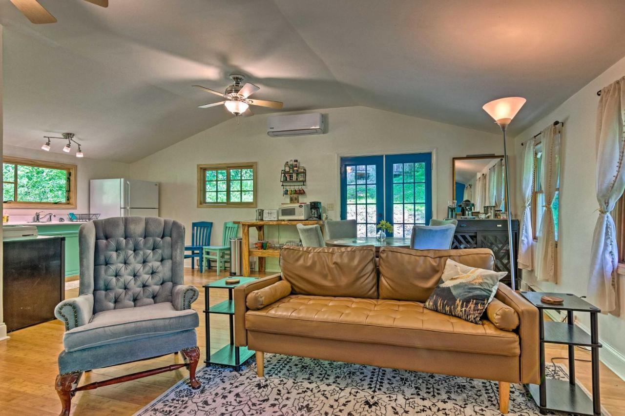 Cozy And Charming Asheville Cabin 5 Mi To Downtown! Vila Exterior foto