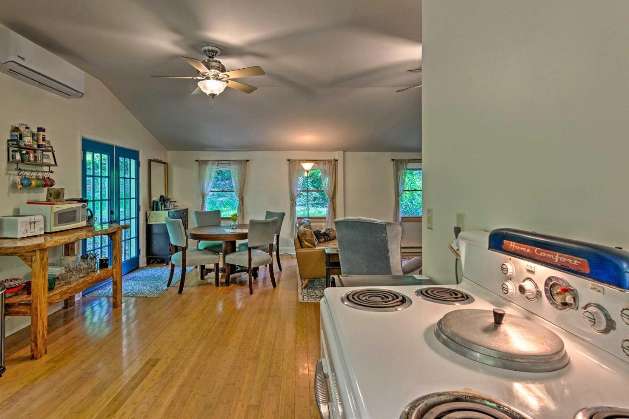Cozy And Charming Asheville Cabin 5 Mi To Downtown! Vila Exterior foto