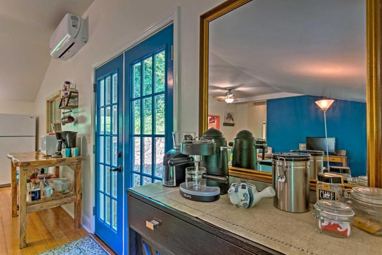 Cozy And Charming Asheville Cabin 5 Mi To Downtown! Vila Exterior foto