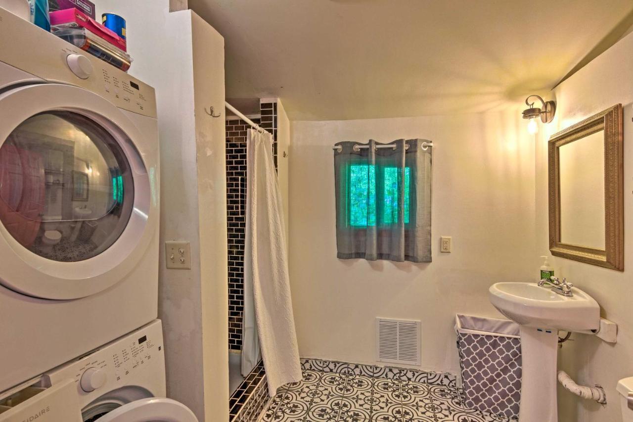 Cozy And Charming Asheville Cabin 5 Mi To Downtown! Vila Exterior foto