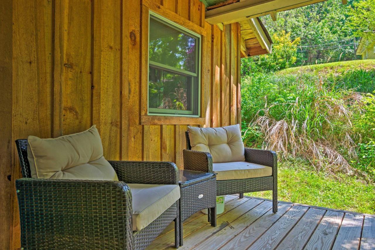Cozy And Charming Asheville Cabin 5 Mi To Downtown! Vila Exterior foto